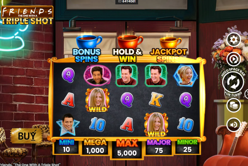 Friends Triple Shot slot screenshot