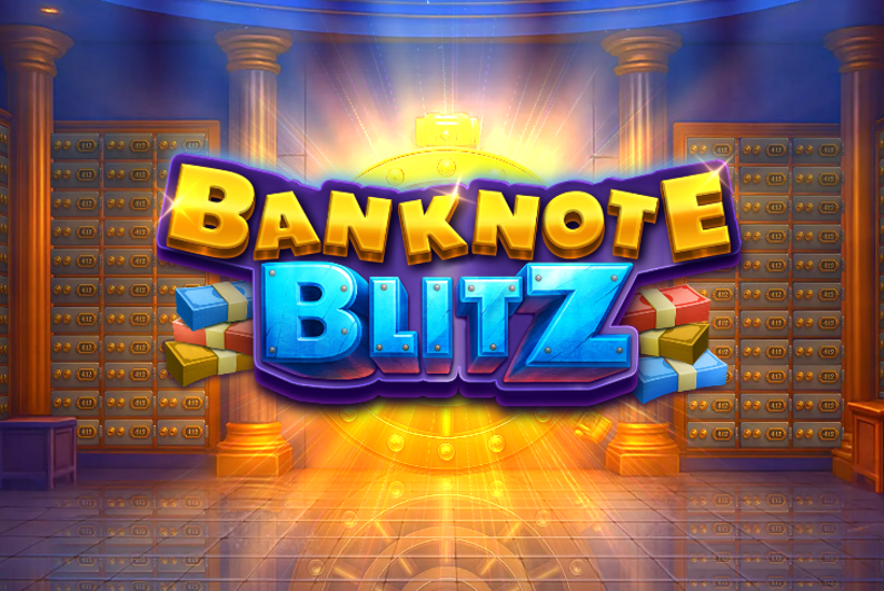 Banknote Blitz title screen