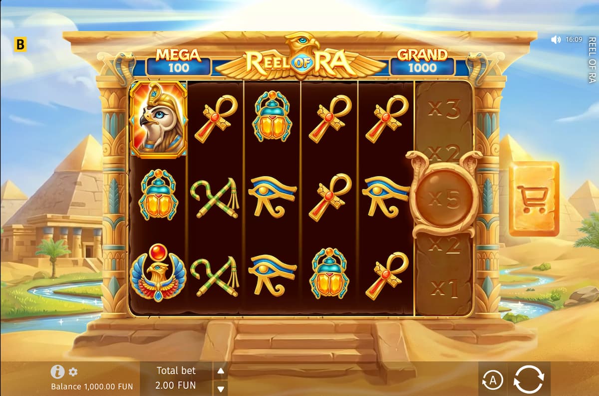 reel of ra slot game