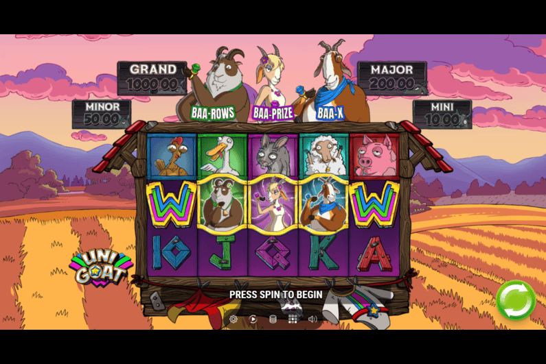 Play'n GO Launches Unigoat