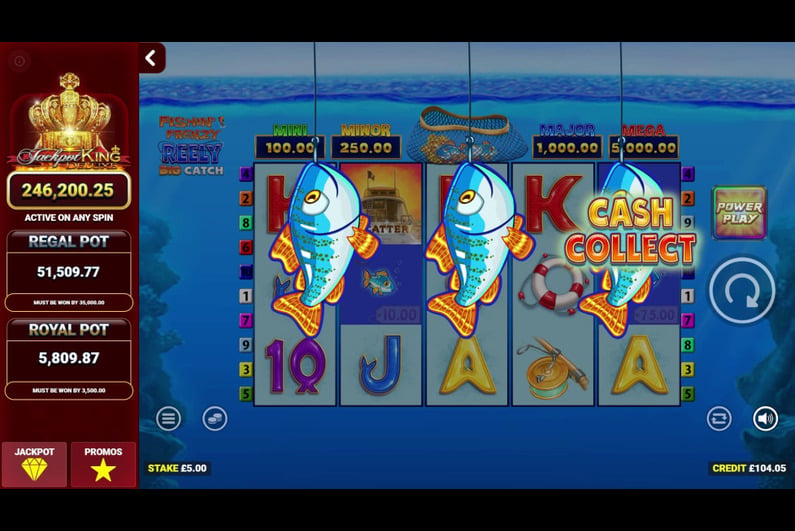 Blueprint Grows Fishin' Frenzy Franchise With Jackpot King Slot