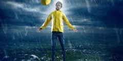 Man electrocuted by lightning