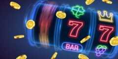 Digital slot machine visual