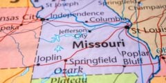 Missouri map