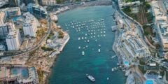 St Georges Bay Malta