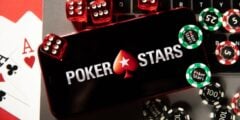 PokerStars logo on phone