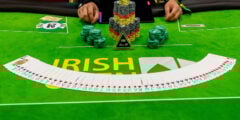 Irish Open cards and chips