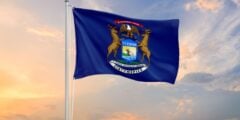 Michigan flag